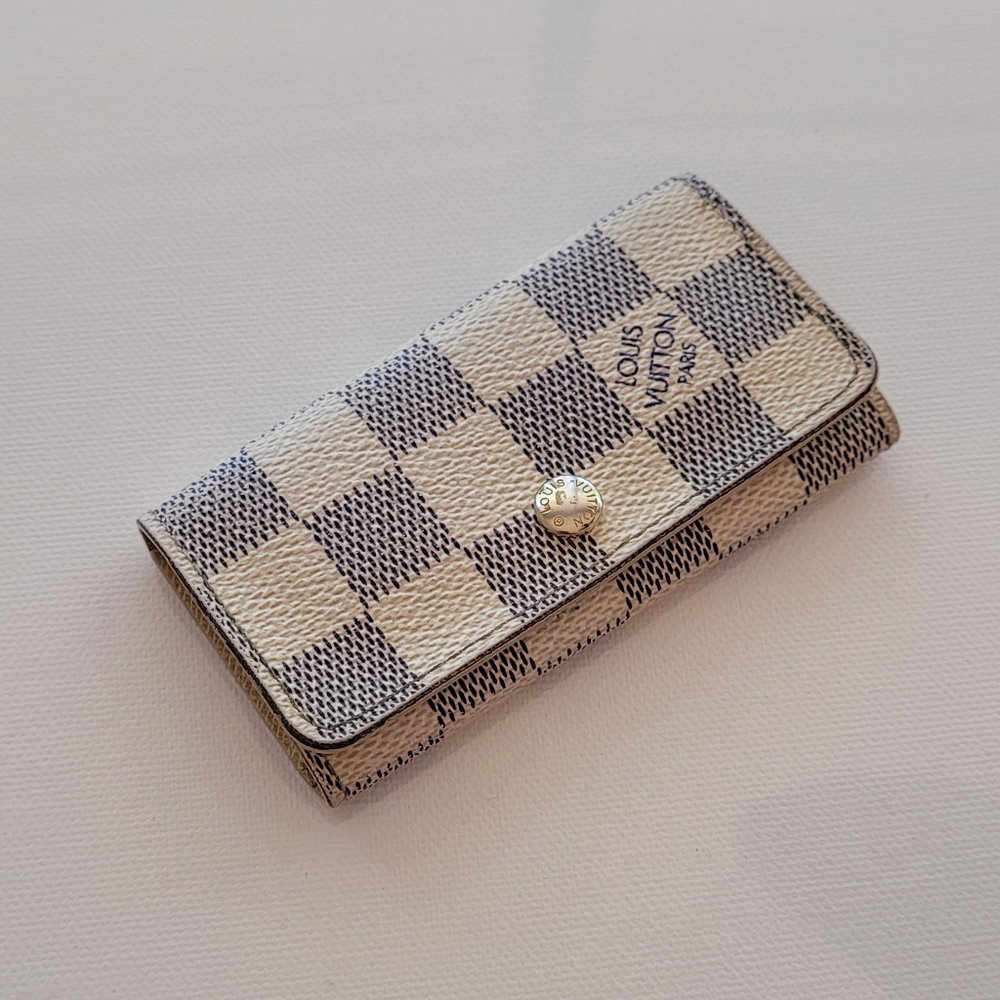 Louis Vuitton Damier Azur Multicles 4 Key Holder 🔑